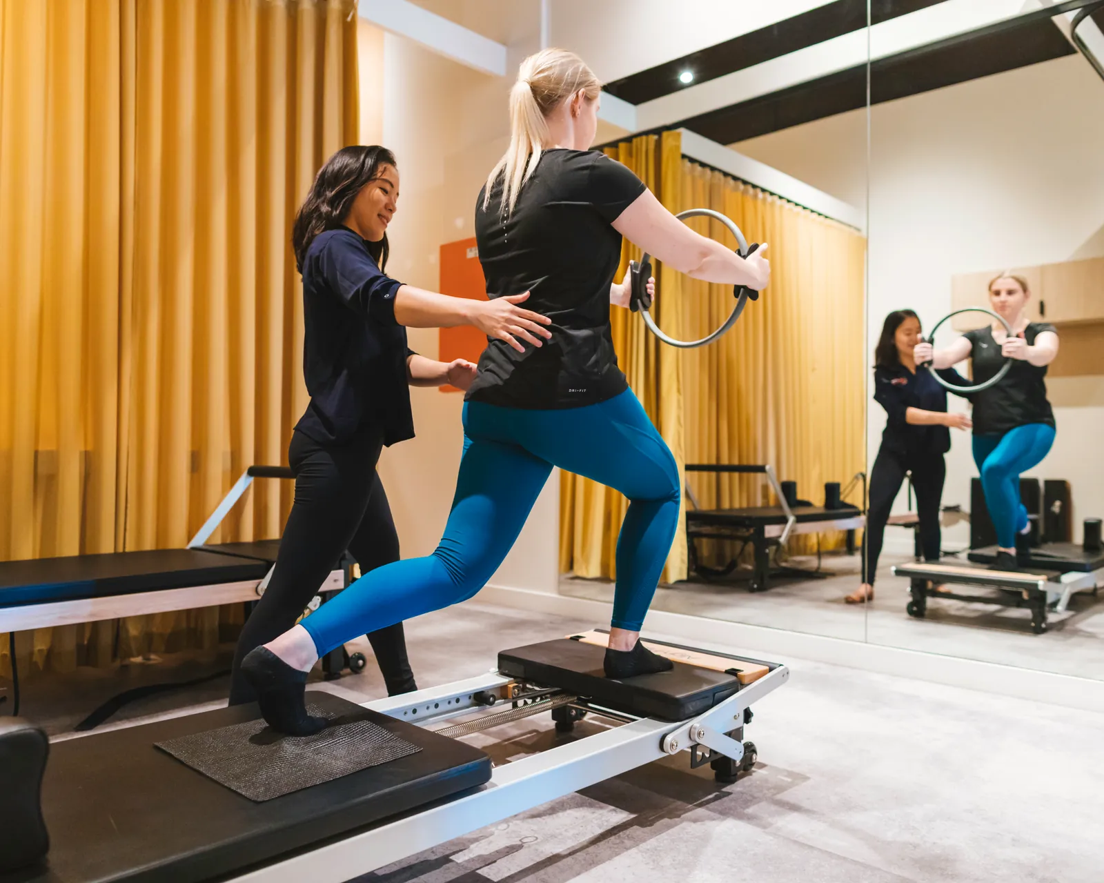 Clinical reformer Pilates at Anytime Physio Newstead